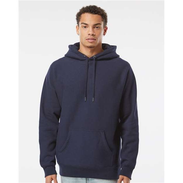 Independent Trading Co. Legend - Premium Heavyweight Cross-Grain Hooded Sweatshirt - Independent Trading Co. IND5000P Independent Trading Co. Classic Navy XS