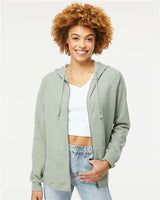 Independent Trading Co. Women's California Wave Wash Full-Zip Hooded Sweatshirt - Independent Trading Co. PRM2500Z
