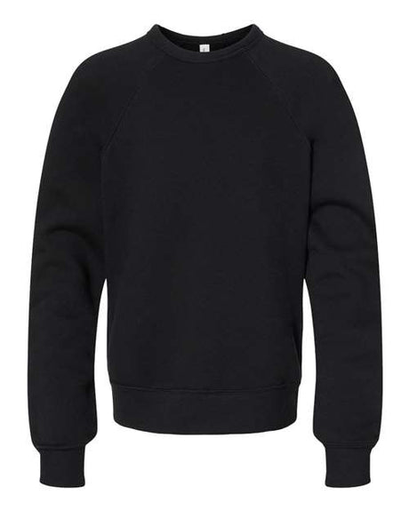 Bella + Canvas 3901Y Youth Sponge Fleece Crewneck Sweatshirt