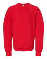 Bella + Canvas 3901Y Youth Sponge Fleece Crewneck Sweatshirt