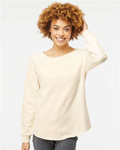 Independent Trading Co. Women's California Wave Wash Crewneck Sweatshirt - Independent Trading Co. PRM2000