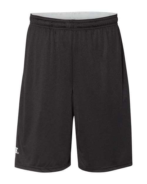 Russell Athletic Men's Dri-Power® Essential 10" Shorts with Pockets - Russell Athletic TS7X2M