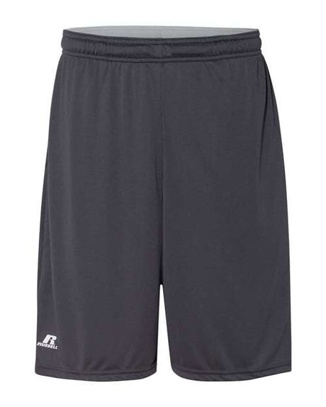 Russell Athletic Men's Dri-Power® Essential 10" Shorts with Pockets - Russell Athletic TS7X2M