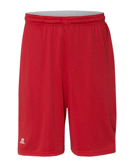 Russell Athletic Men's Dri-Power® Essential 10" Shorts with Pockets - Russell Athletic TS7X2M