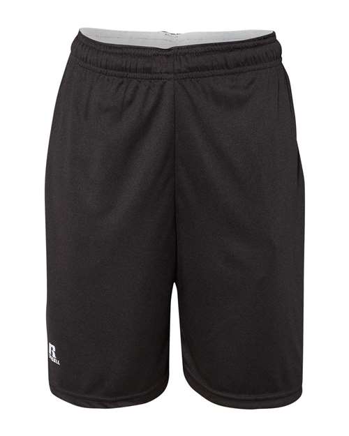 Russell Athletic Youth Essential 7" Shorts with Pockets - Russell Athletic TS7X2B