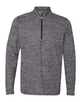 Russell Athletic Men's Striated Quarter-Zip Pullover - Russell Athletic QZ7EAM