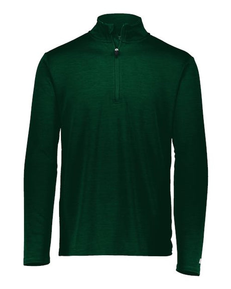 Russell Athletic Men's Striated Quarter-Zip Pullover - Russell Athletic QZ7EAM