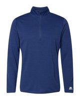 Russell Athletic Men's Striated Quarter-Zip Pullover - Russell Athletic QZ7EAM