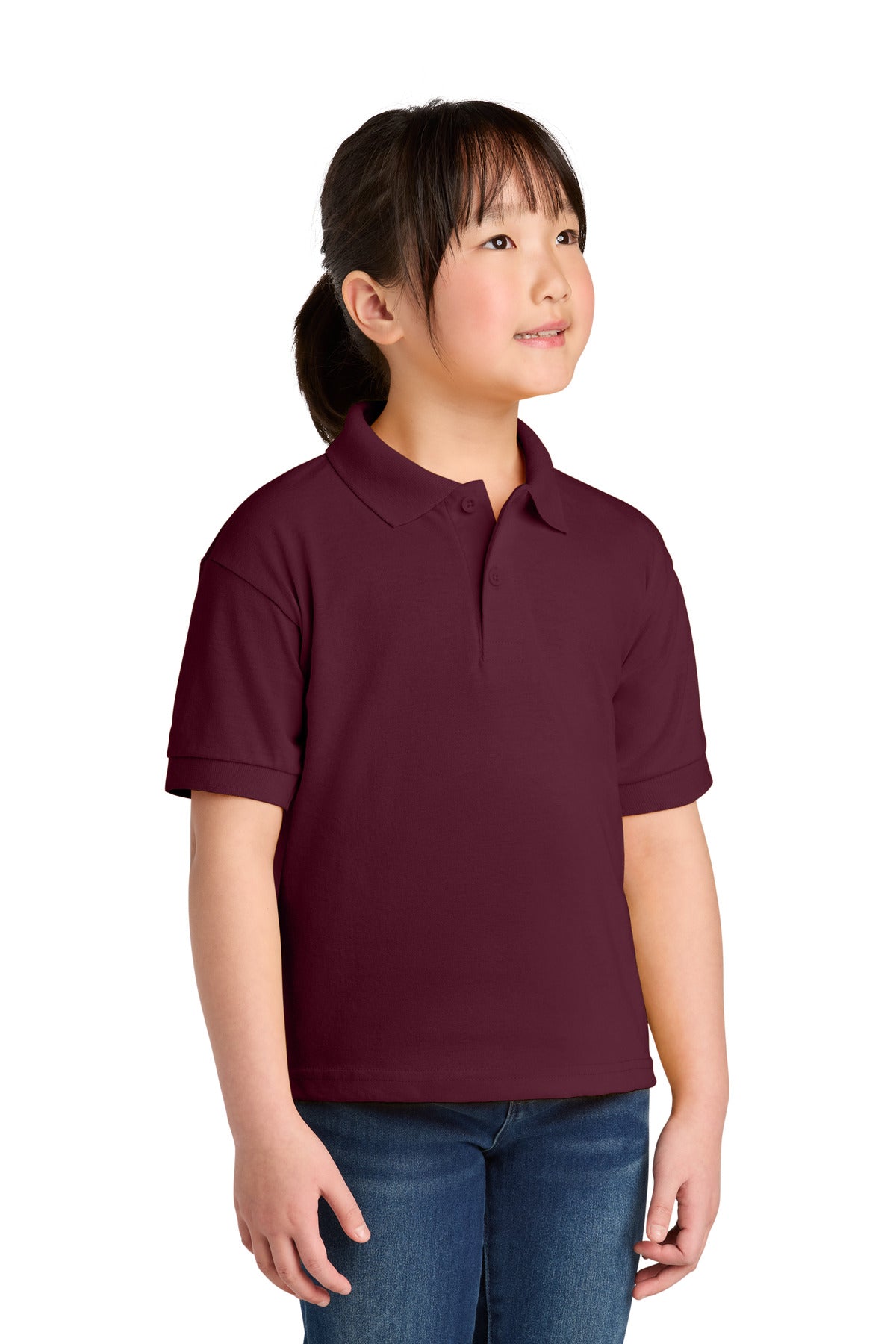 Gildan ®  Youth DryBlend ®  6-Ounce Jersey Knit Sport Shirt. 8800B - Gildan 8800B