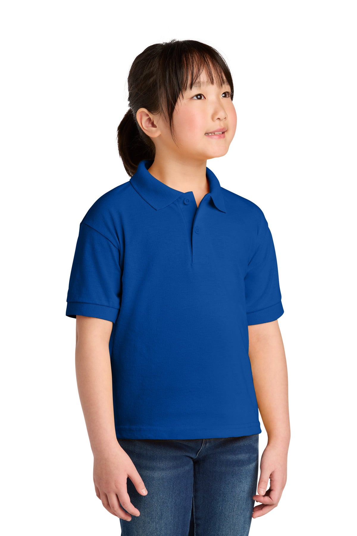 Gildan ®  Youth DryBlend ®  6-Ounce Jersey Knit Sport Shirt. 8800B - Gildan 8800B