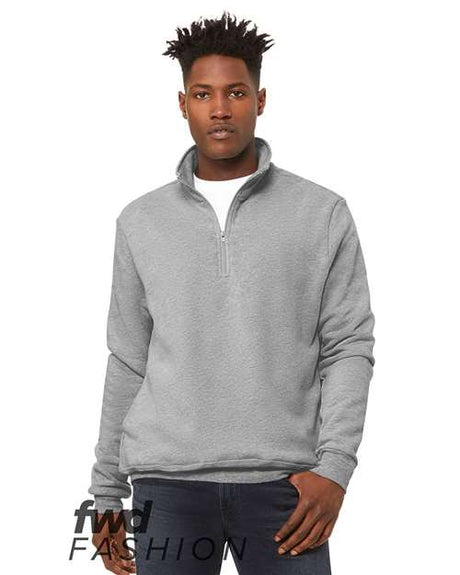 BELLA + CANVAS Unisex FWD Fashion Quarter-Zip Sweatshirt - BELLA + CANVAS 3740