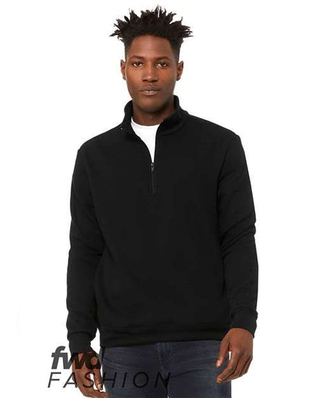 BELLA + CANVAS Unisex FWD Fashion Quarter-Zip Sweatshirt - BELLA + CANVAS 3740