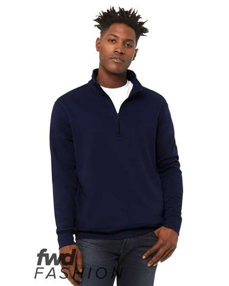 BELLA + CANVAS Unisex FWD Fashion Quarter-Zip Sweatshirt - BELLA + CANVAS 3740