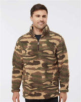 Boxercraft Unisex Sherpa Fleece Quarter-Zip Pullover - Boxercraft Q10