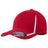 Flexfit Performance Colorblock Cap DRI-EQUIP True Red / White XS