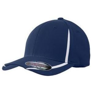 Flexfit Performance Colorblock Cap DRI-EQUIP True Navy / White XS
