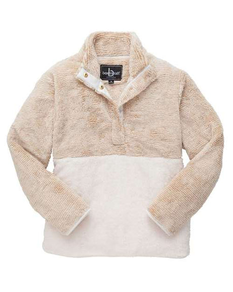 Boxercraft Unisex Fuzzy Half-Snap Fleece Pullover - Boxercraft FZ01