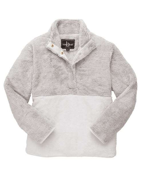 Boxercraft Unisex Fuzzy Half-Snap Fleece Pullover - Boxercraft FZ01