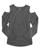 Boxercraft Women's Cold Shoulder Long Sleeve T-Shirt - Boxercraft T31