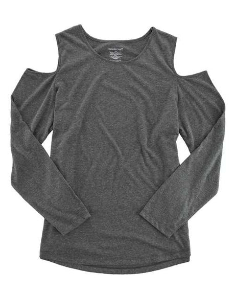 Boxercraft Women's Cold Shoulder Long Sleeve T-Shirt - Boxercraft T31