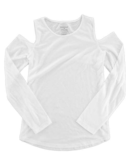Boxercraft Women's Cold Shoulder Long Sleeve T-Shirt - Boxercraft T31