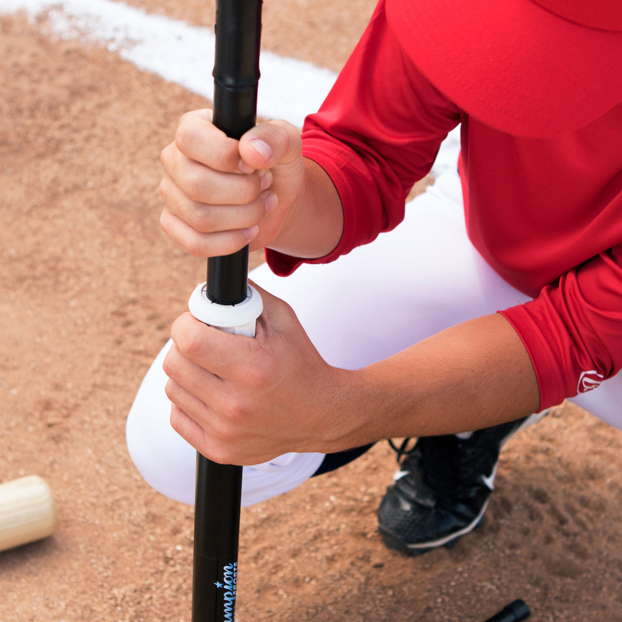 Champion Sports PRO PORTABLE FOLDING BATTING TEE