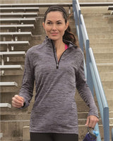 Russell Athletic Women's Striated Quarter-Zip Pullover - Russell Athletic QZ7EAX