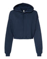 Bella + Canvas 7502 Women's Crop Fleece Hoodie Sweatshirt