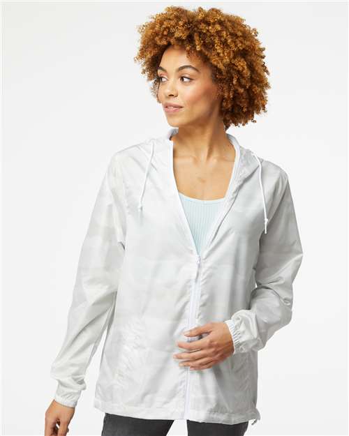 Independent Trading Co. Men's Lightweight Windbreaker Full-Zip Jacket - Independent Trading Co. EXP54LWZ