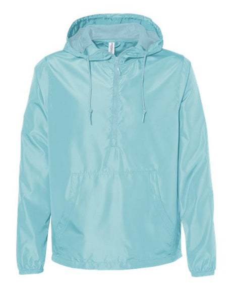 Independent Trading Co. EXP54LWP Unisex Lightweight Quarter-Zip Windbreaker Pullover Jacket | Wholesale Windbreaker