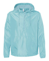 Independent Trading Co. EXP54LWP Unisex Lightweight Quarter-Zip Windbreaker Pullover Jacket | Wholesale Windbreaker