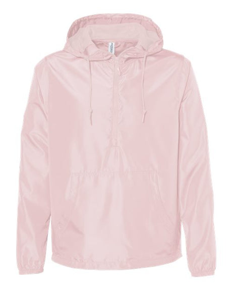 Independent Trading Co. Unisex Lightweight Quarter-Zip Windbreaker Pullover Jacket - Independent Trading Co. EXP54LWP