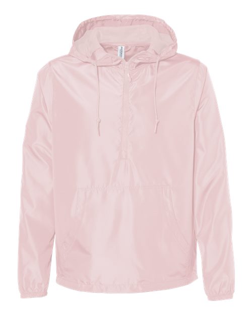 Independent Trading Co. EXP54LWP Unisex Lightweight Quarter-Zip Windbreaker Pullover Jacket | Wholesale Windbreaker