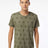 Code Five Star Print Tee - Code Five 3929 Code Five Military Green Star S
