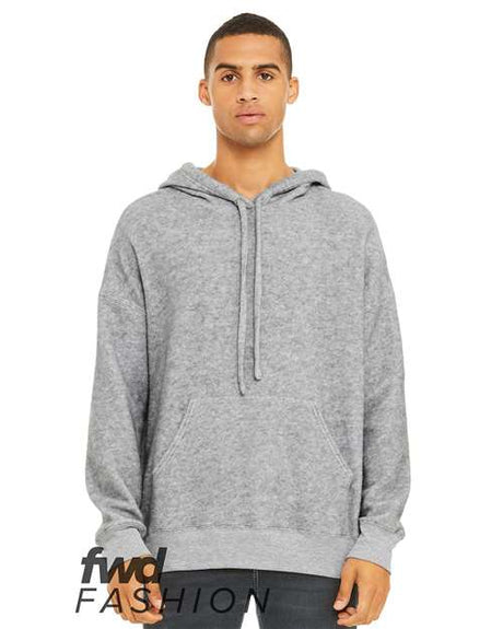 BELLA + CANVAS Unisex FWD Fashion Sueded Fleece Hoodie Sweatshirt - BELLA + CANVAS 3329