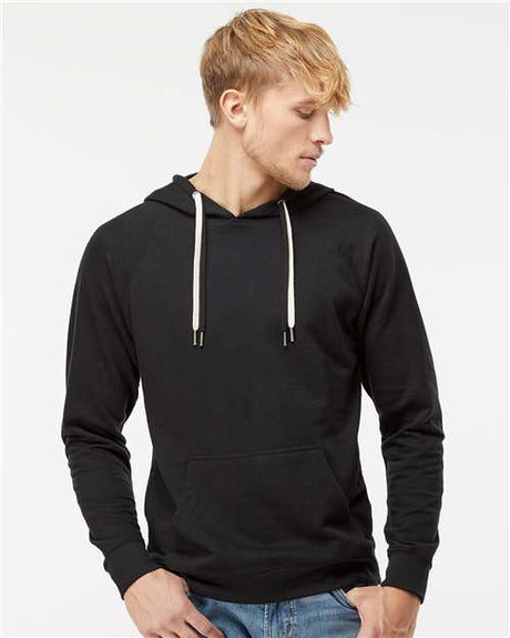 Independent Trading Co. Unisex Icon Lightweight Loopback Terry Hooded Sweatshirt - Independent Trading Co. SS1000