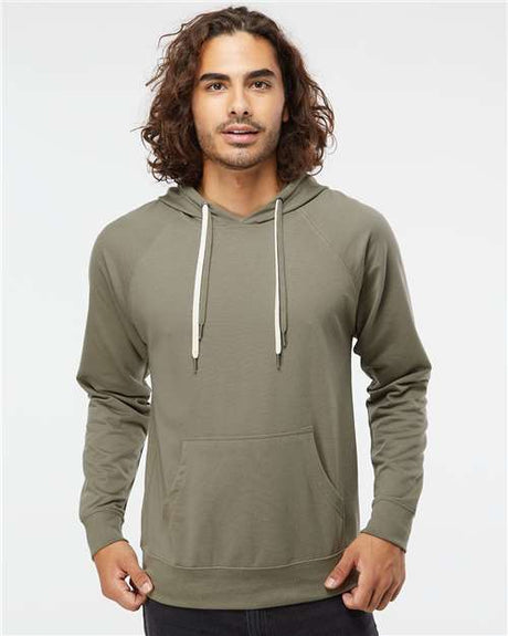 Independent Trading Co. Unisex Icon Lightweight Loopback Terry Hooded Sweatshirt - Independent Trading Co. SS1000