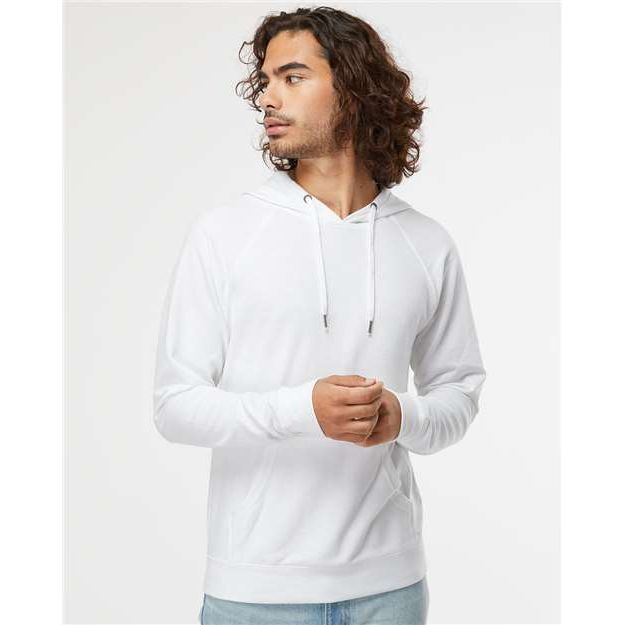 Independent Trading Co. Icon Lightweight Loopback Terry Hooded Sweatshirt - Independent Trading Co. SS1000 Independent Trading Co.