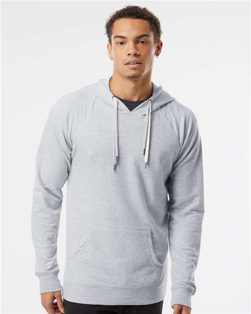 Independent Trading Co. Unisex Icon Lightweight Loopback Terry Hooded Sweatshirt - Independent Trading Co. SS1000
