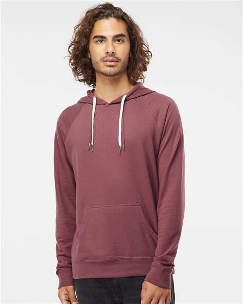 Independent Trading Co. Unisex Icon Lightweight Loopback Terry Hooded Sweatshirt - Independent Trading Co. SS1000