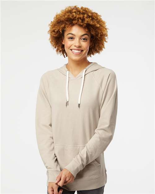 Independent Trading Co. Unisex Icon Lightweight Loopback Terry Hooded Sweatshirt - Independent Trading Co. SS1000