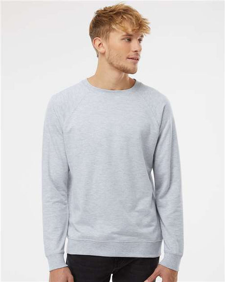Independent Trading Co. Unisex Icon Lightweight Loopback Terry Crewneck Sweatshirt - Independent Trading Co. SS1000C