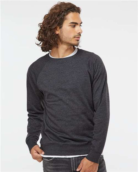 Independent Trading Co. Unisex Icon Lightweight Loopback Terry Crewneck Sweatshirt - Independent Trading Co. SS1000C