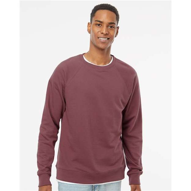 Independent Trading Co. Icon Lightweight Loopback Terry Crewneck Sweatshirt - Independent Trading Co. SS1000C Independent Trading Co.