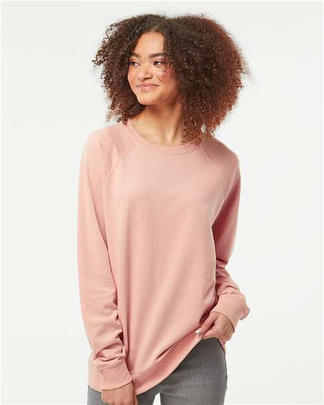 Independent Trading Co. Unisex Icon Lightweight Loopback Terry Crewneck Sweatshirt - Independent Trading Co. SS1000C