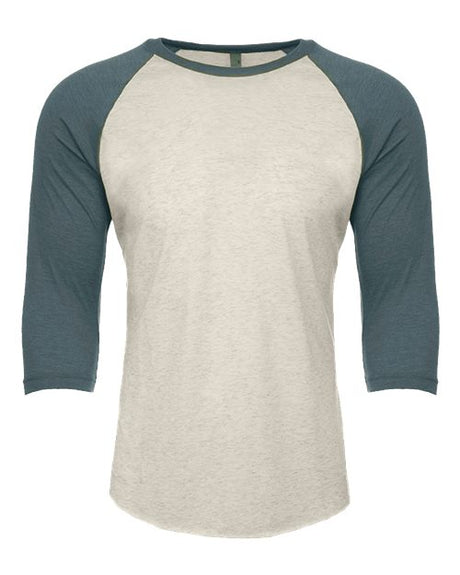 Next Level Unisex CVC Three-Quarter Sleeve Raglan T-Shirt - Next Level 6251
