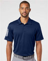 Adidas Men's Floating 3-Stripes Polo - Adidas A480