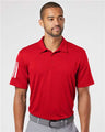 Adidas Men's Floating 3-Stripes Polo - Adidas A480