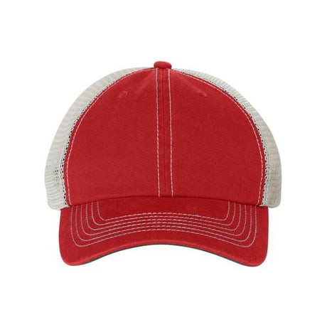 47 Brand Trawler Cap - 47 Brand 4710 47 Brand Red/ Stone Adjustable