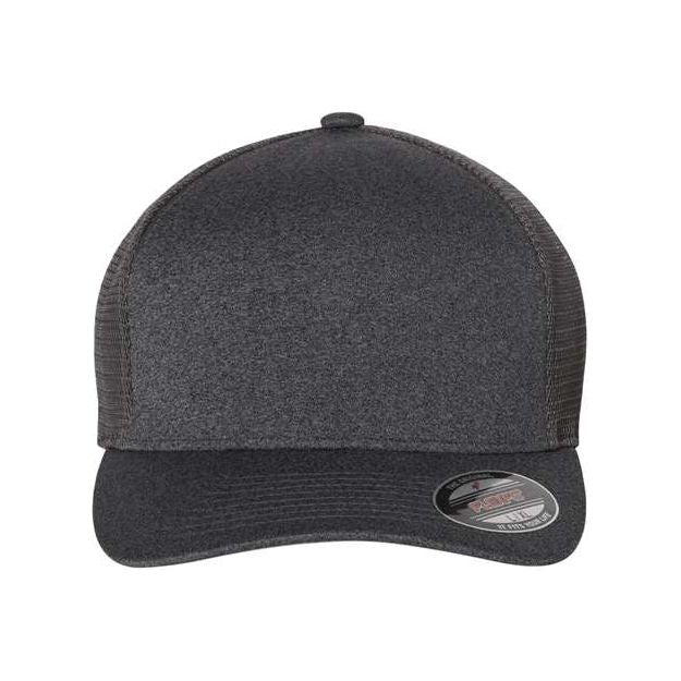 Flexfit Unipanel™ Trucker Cap - Flexfit 5511UP Flexfit Melange Dark Grey S/M